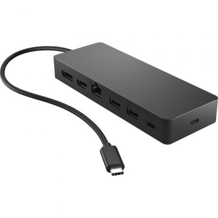 HP Universal USB-C Multiport Hub 50H55AA Negro HP Universal USB-C Multiport Hub 50H55AA Negro